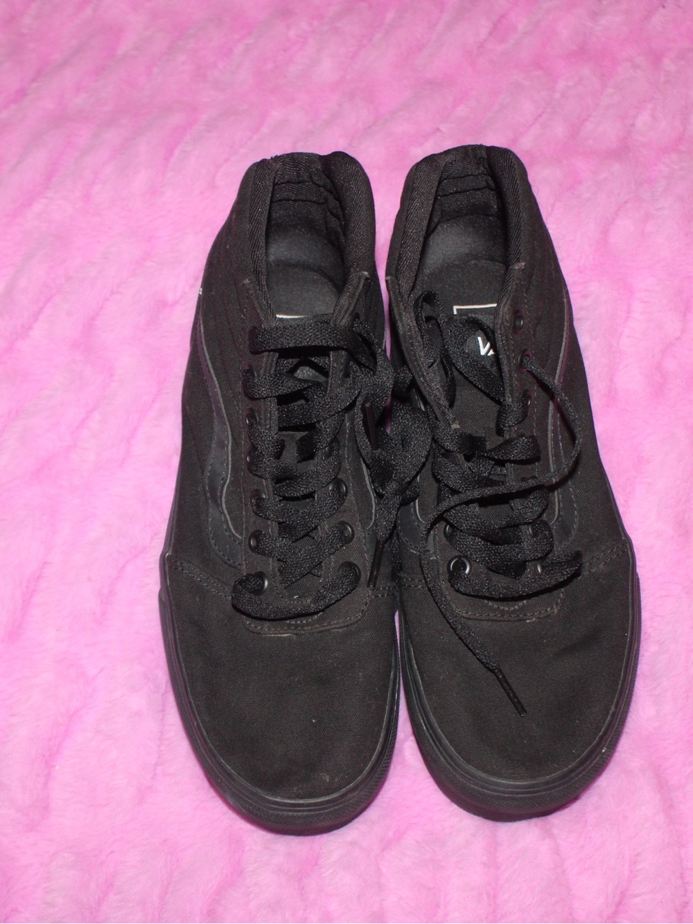 Vans Black High-Top Skate Sneakers